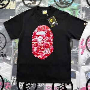 BAPE ABC Camo Big Ape Head Tee ‘Black’